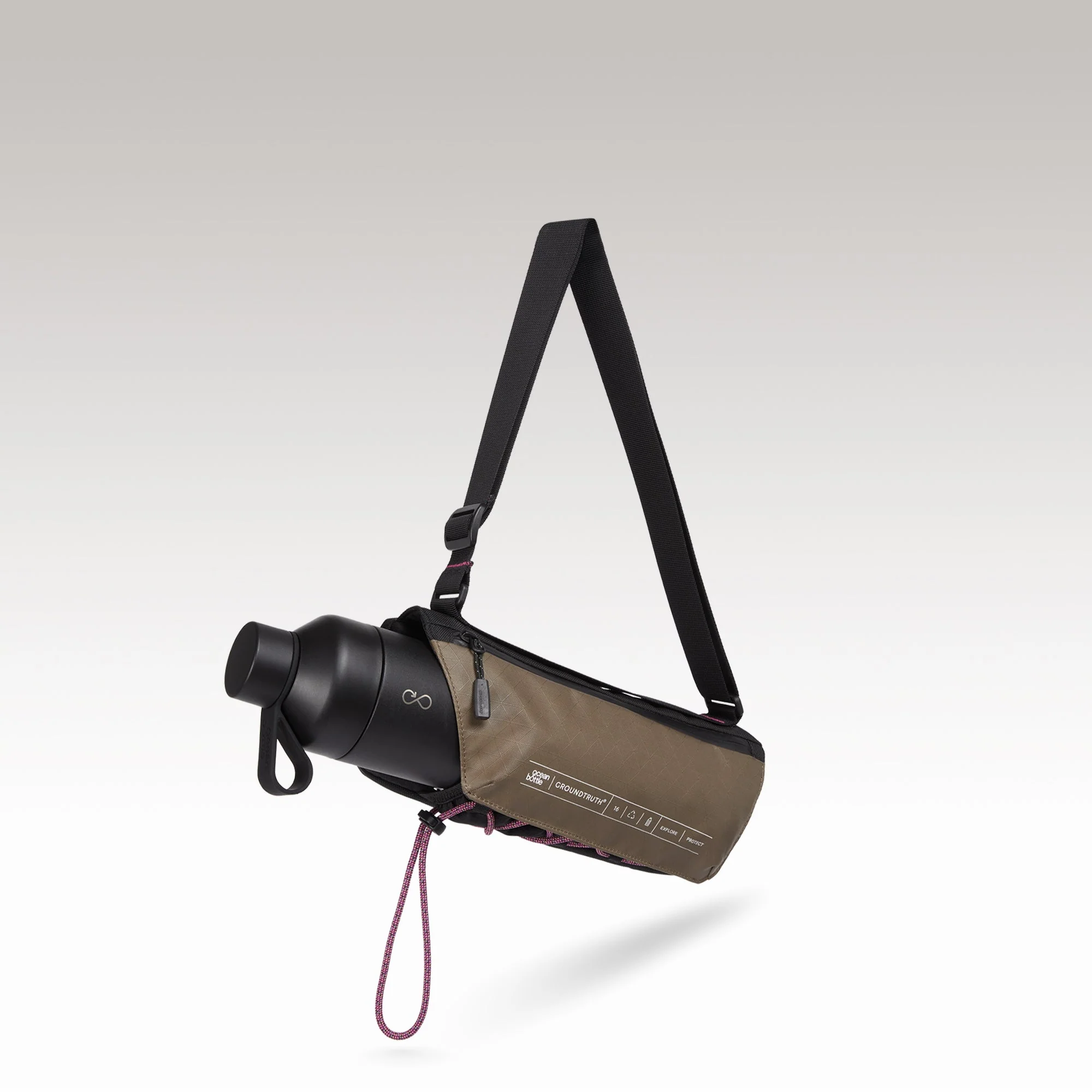 Ocean Bottle x GROUNDTRUTH® RIKR Bottle Bag - Image 12